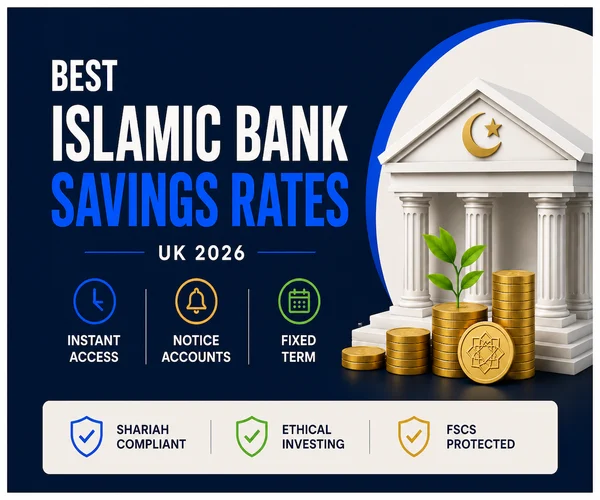 Image for Best UK Islamic Bank Savings Rates Today (October 2026)